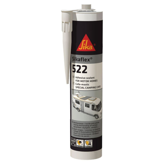 Sikaflex 522 Caravan & Motorhome STP Adhesive / Sealant 300ml White - Sika - Van Life Living