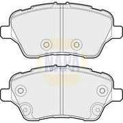 NAPA Front Brake Pad Set NBP1452