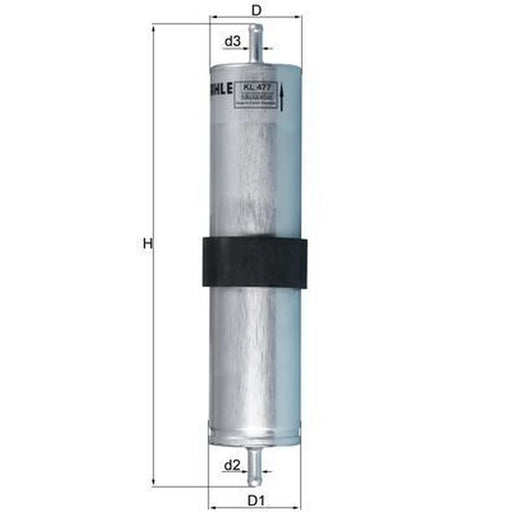 Mahle Fuel Filter Element KL 477