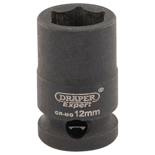 Draper Expert HI-TORQ 6 Point Impact Socket, 3/8" Sq. Dr., 12mm Draper  - Town Parts