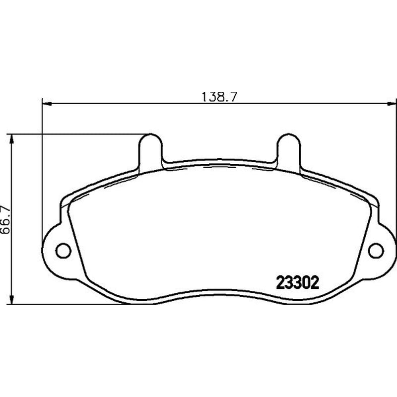 Mintex Lcv Van Kits MVK0054