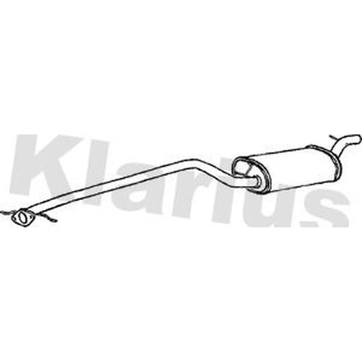 Klarius Box With Centre Pipe Centre FE694M