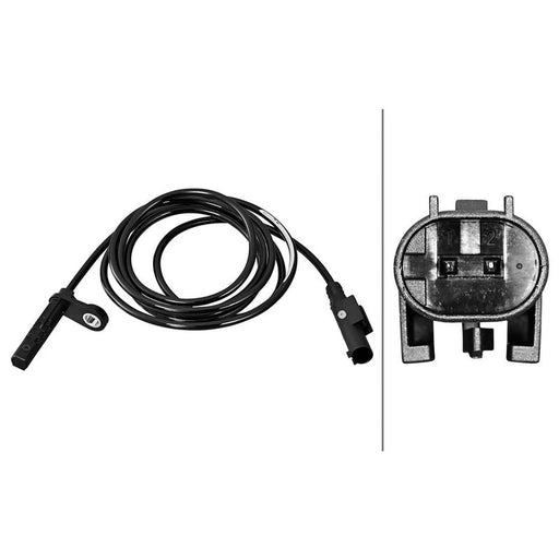 Hella ABS Wheel Speed Sensor Rear Left 6PU 358 217-111