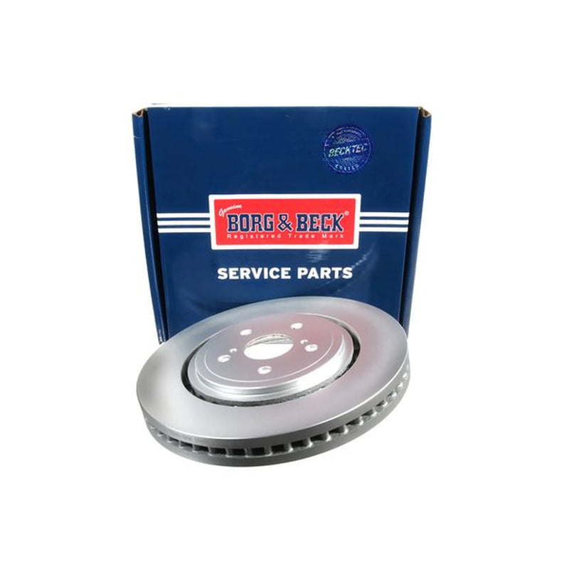 Borg & Beck 2 x Vented Front Brake Discs BBD6317S-x2