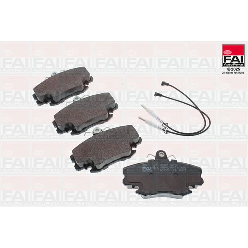 FAI Front Brake Pad Set BP322