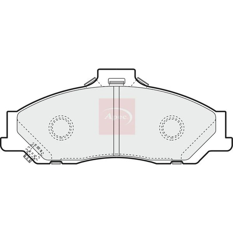 Apec Front Brake Pad Set PAD1149