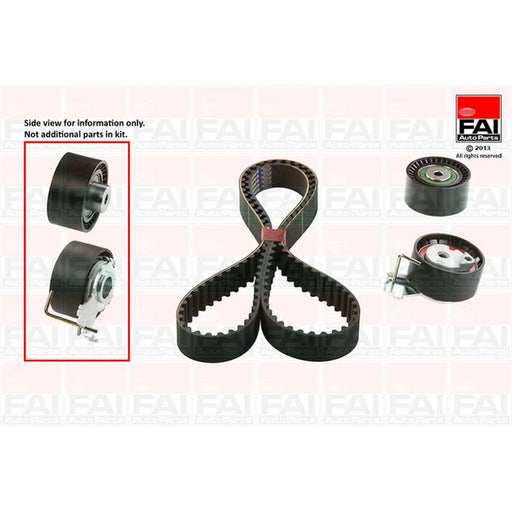 FAI Timing Belt Kit with Rollers TBK343