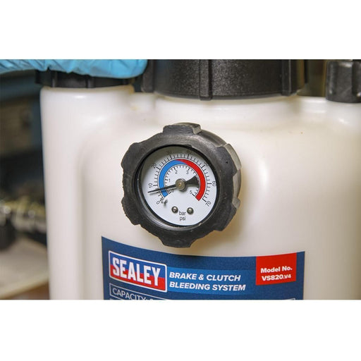 Sealey Brake & Clutch Bleeding System 2.5L VS820 Sealey  - Town Parts