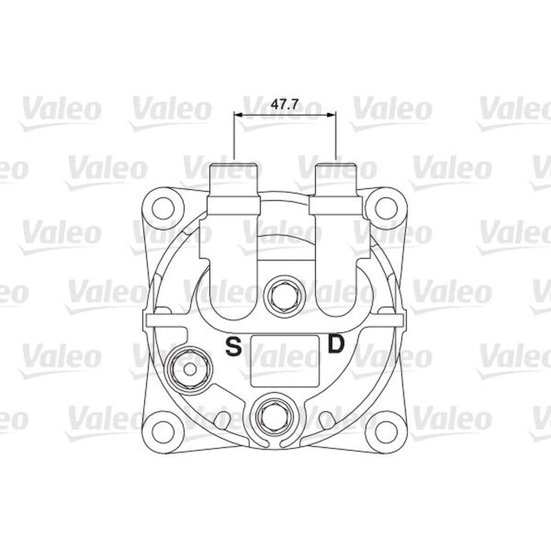 Valeo Air Conditioning Compressor 815979