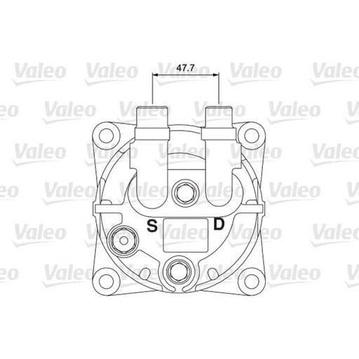 Valeo Air Conditioning Compressor 815979