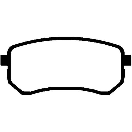 Abtex Rear Brake Pad Set PLU1193