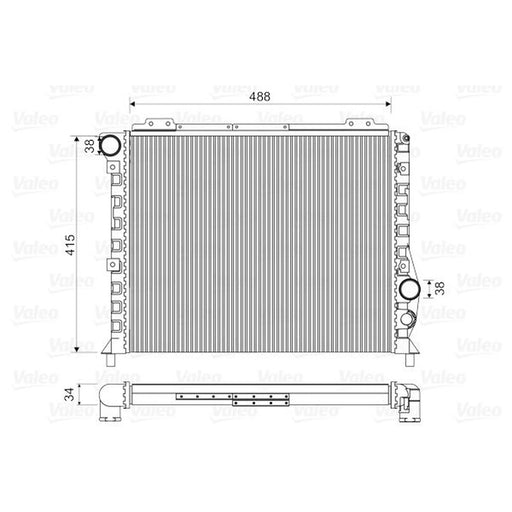 Valeo Engine Radiator 811068