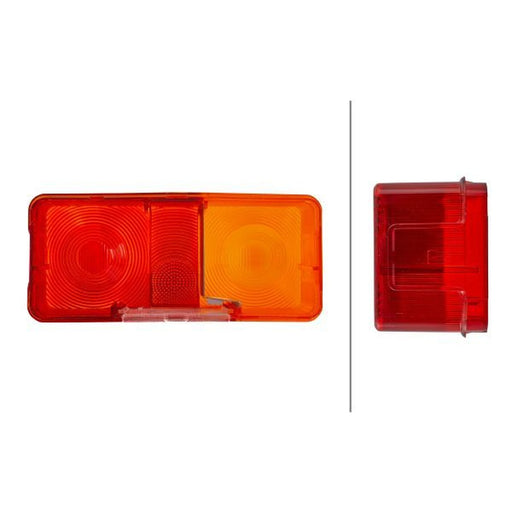 Hella Tail Light Assembly Lens Left 9EL 116 844-001