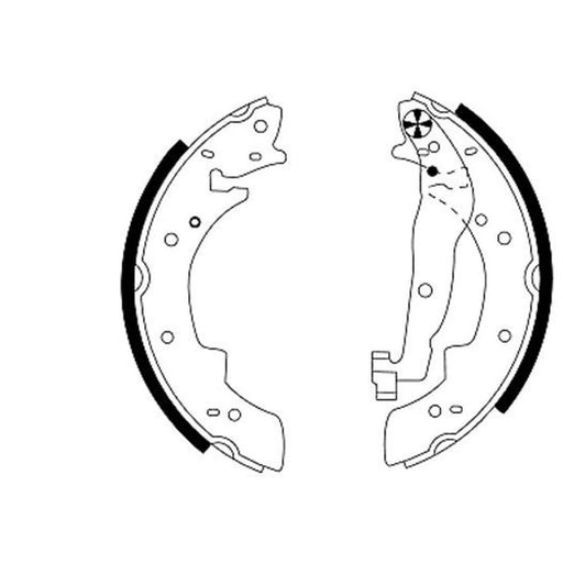 Mintex Brake Shoe Set Axle Kit MFR177