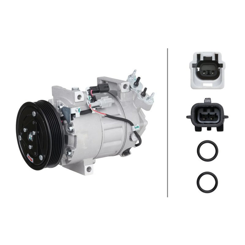 Hella Air Conditioning Compressor 8FK 366 201-571