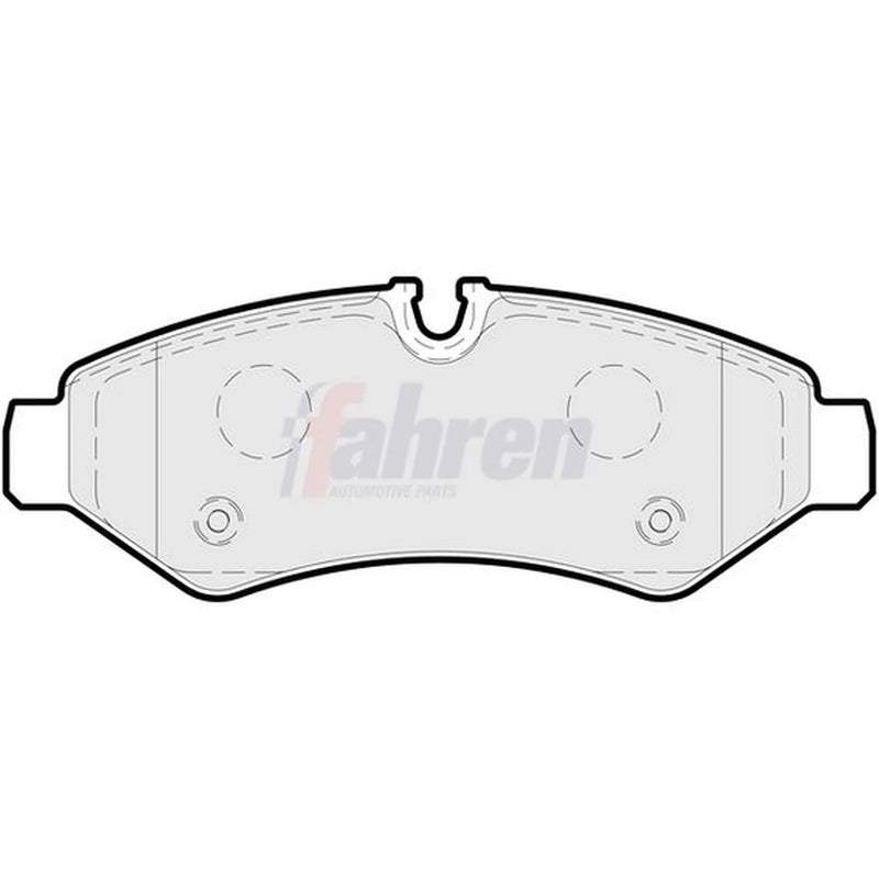 Fahren Rear Brake Pad Set fits Mercedes-Benz Sprinter 3,5-T 2018-2025