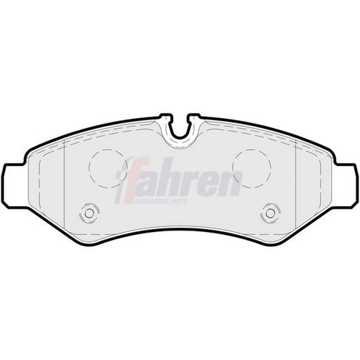 Fahren Rear Brake Pad Set fits Mercedes-Benz Sprinter 3,5-T 2018-2025
