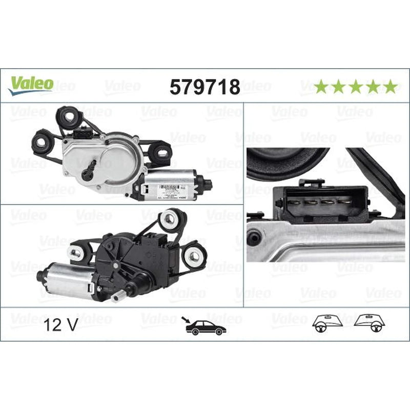 Valeo Front/Rear Wiper Motor Rear 579718