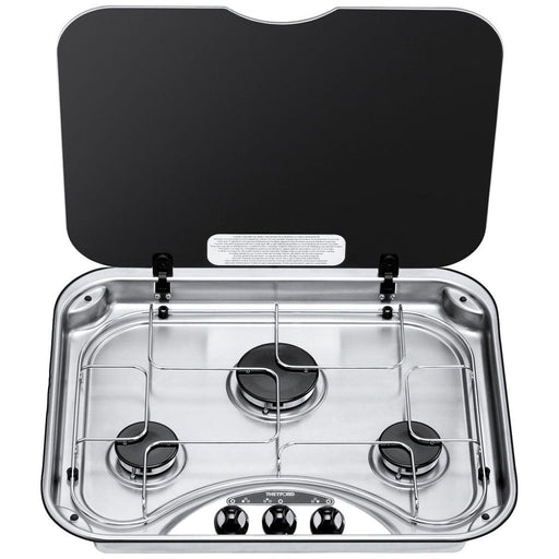 Thetford Series 345 Rectangular Hob 12V Ign Stainless Steel - Thetford - Van Life Living