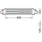 Denso Intercooler (Charge Air Cooler) DIT15001