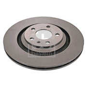 Febi 2 x Internally Vented Rear Brake Discs 43909-x2