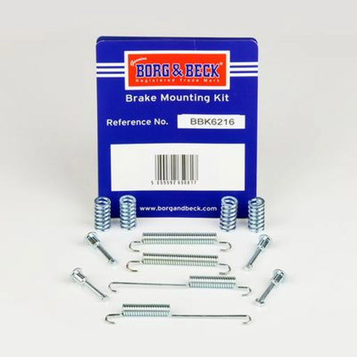 Borg & Beck Parking Brake Shoe Accessory Kit Rear BBK6216