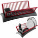 Alpina Red Dish Drainer Rack - Alpina - Van Life Living