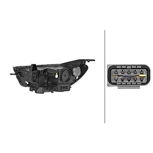 Hella Headlight Headlamp LED Right 1EX 354 862-081