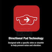 Apec Front Brake Pad Set PAD1620B