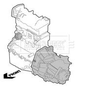 Borg & Beck Engine Mount Mounting BEM3974