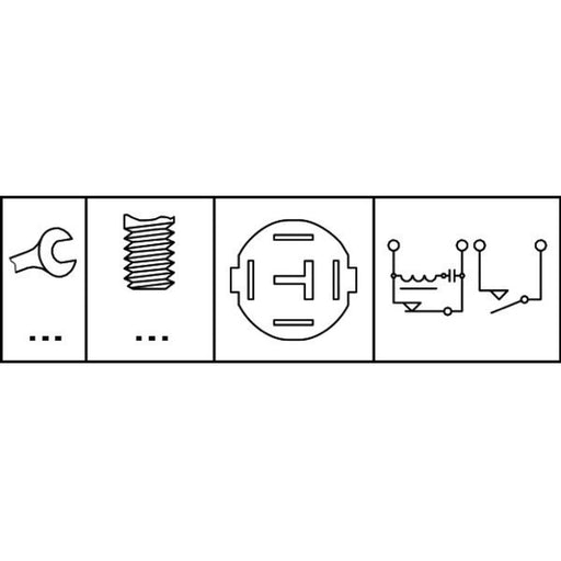 Hella Brake Light Switch 6DD 008 622-401