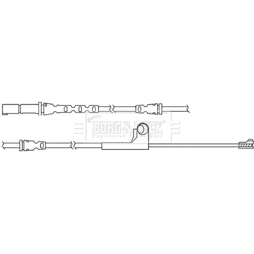 Borg & Beck Brake Pad Wear Sensor Front BWL3065