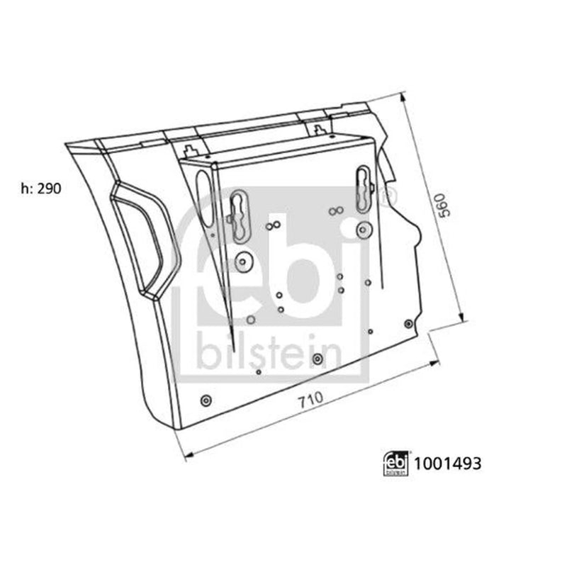 Febi Wing Wide High 1001493