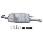 Hella End Silencer Rear 8LD 366 031-161