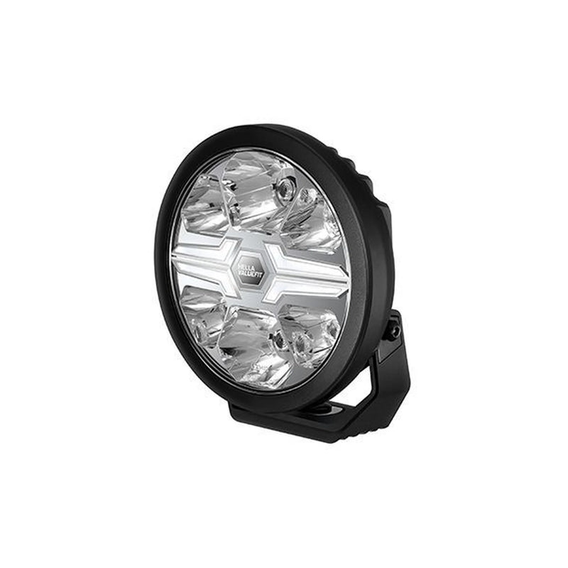 Hella Spotlight Vf Blade Aux. Black 7 Round W Po R 50 frontal sided 1FJ 357 1FJ 357 198-051