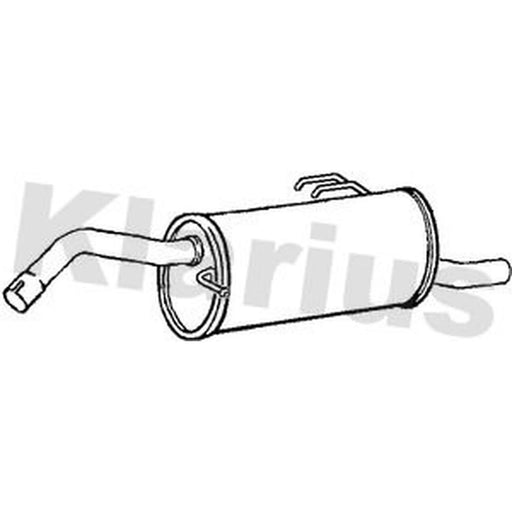 Klarius Box With Tail Pipe Rear CL327C