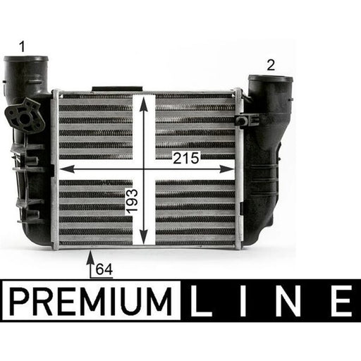 Mahle Intercooler (Charge Air Cooler) CI 431 000P