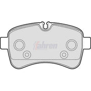 Fahren Rear Brake Pad Set FBP3664