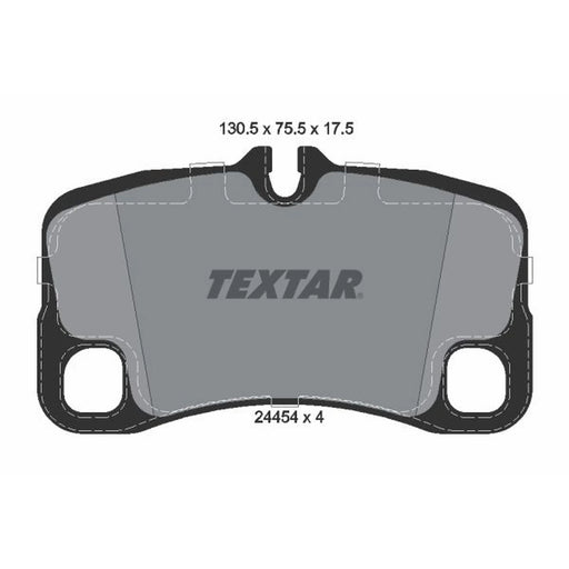 Textar Rear Brake Pad Set 2445401