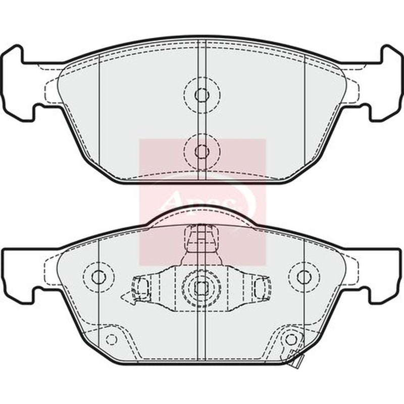 Apec Front Brake Pad Set PAD1959