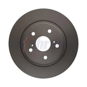 Fahren 2 x Solid Brake Discs fits Toyota Avensis 2008-2018 1.6 1.8 2.0 2.2