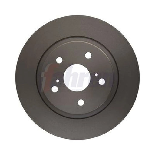 Fahren 2 x Solid Brake Discs fits Toyota Avensis 2008-2018 1.6 1.8 2.0 2.2