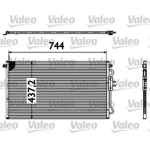 Valeo Air Conditioning Condenser 817582