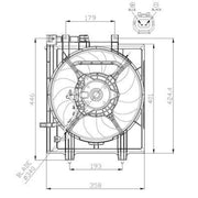 NRF Engine Cooling Fan 47936