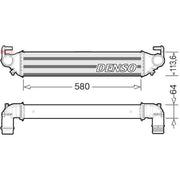 Denso Intercooler (Charge Air Cooler) DIT09117
