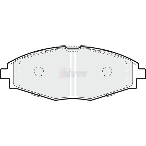 Fahren Front Brake Pad Set FBP3319