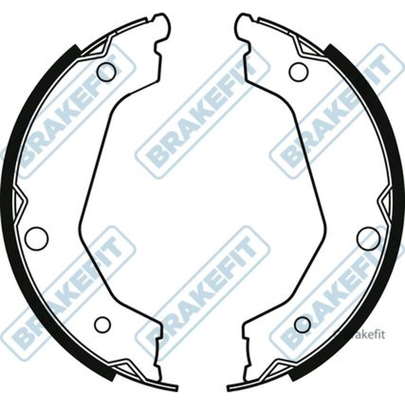 Apec Parking Brake Shoe Set BSH1139