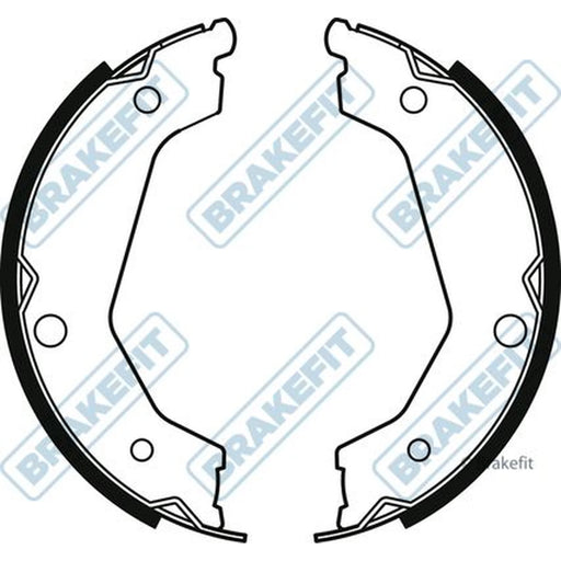 Apec Parking Brake Shoe Set BSH1139