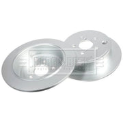 Borg & Beck 2 x Solid Rear Brake Discs BBD4756-x2