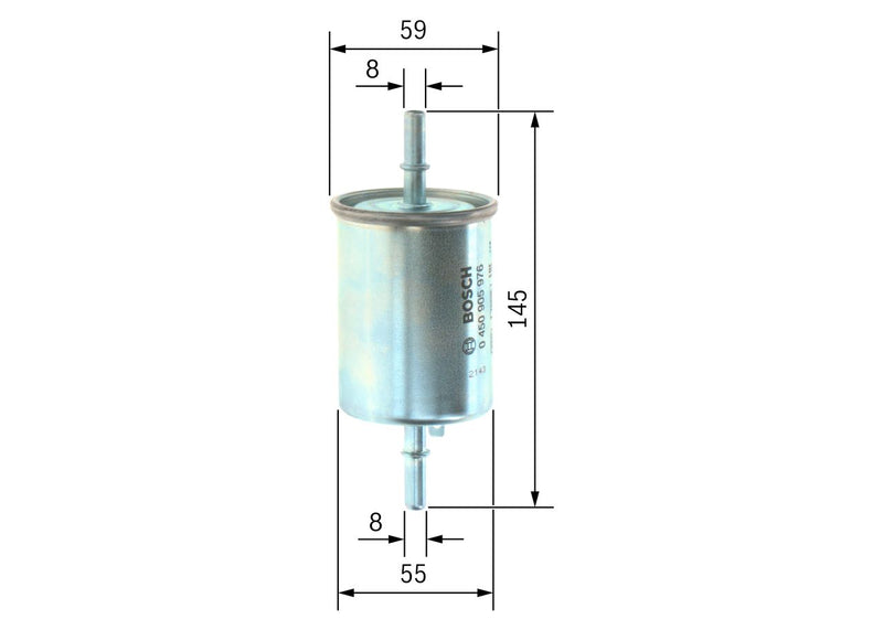Bosch Fuel Filter Element 0450905976